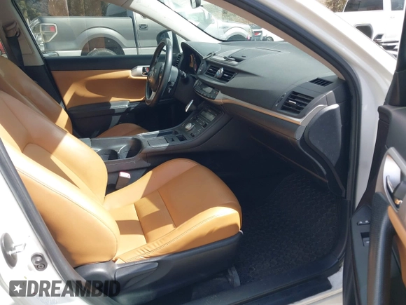 2012 Lexus CT CT 200h with VIN JTHKD5BHXC2075227, listed as a IAAI auction lot 41740583 with 129,412 mi miles and . Bid and sale history available at carsss.com. Image 5.