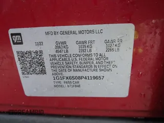 2023 Chevrolet Bolt EV 2LT z VIN 1G1FX6S08P4119657, wystawiony jako IAAI lot #41475032 z przebiegiem 27 504 mil mil oraz . Historia ofert i sprzedaży dostępna na DreamBid. Obrazek 9.