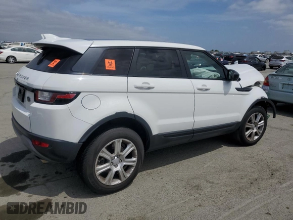 2017 Land Rover Range Rover Evoque SE with VIN SALVP2BG2HH180014, listed as a Copart auction lot 54625485 with 83,674 mi miles and Clean Title. Bid and sale history available at carsss.com. Image 3.