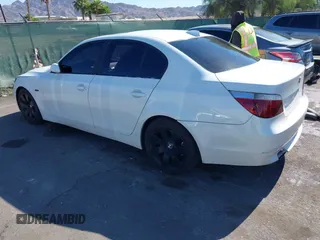 2007 BMW 5 Series 530i with VIN WBANE735X7CM55869, listed as a IAAI auction lot 42228854 with 224,397 mi miles and . Bid and sale history available at DreamBid. Image 3.