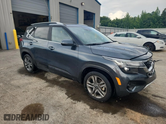 2023 Kia Seltos S with VIN KNDEU2AA5P7397364, listed as a Copart auction lot 64648355 with 20,510 mi miles and Salvage title. Bid and sale history available at DreamBid. Image 4.