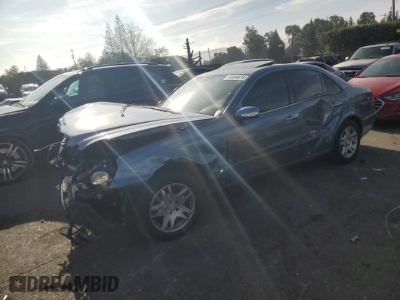 2005 Mercedes-Benz E-Class 3.2L with VIN WDBUF65J75A711635, listed as a Copart auction lot 85934874 with 202,507 mi miles and Salvage Title. Bid and sale history available at carsss.com. Image 1.