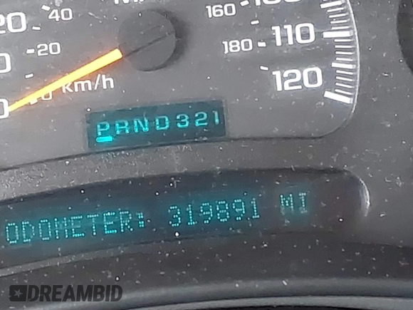 2005 Chevrolet Tahoe LS with VIN 1GNEC13V35R103563, listed as a IAAI auction lot 42645990 with 319,891 mi miles and . Bid and sale history available at DreamBid. Image 15.
