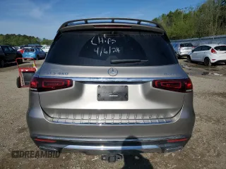 2020 Mercedes-Benz GLS 450 with VIN 4JGFF5KE4LA160942, listed as a Copart auction lot 50675324 with 28,631 mi miles and . Bid and sale history available at DreamBid. Image 6.