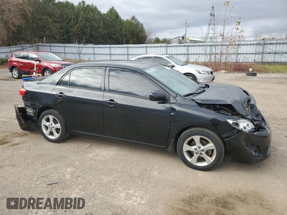 2011 Toyota Corolla L with VIN 2T1BU4EE8BC746794, listed as a Copart auction lot 78676134 with 207,586 mi miles and Salvage Title. Bid and sale history available at carsss.com. Image 4.