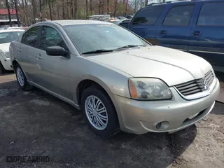2008 Mitsubishi Galant ES with VIN 4A3AB36F18E019633, listed as a IAAI auction lot 41446926 with 279,877 mi miles. Bid and sale history available at carsss.com. Image 1.