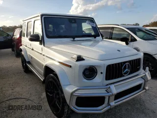 2021 Mercedes-Benz G 63 AMG with VIN W1NYC7HJ0MX371374, listed as a Copart auction lot 74623434 with 37,901 mi miles and Salvage Title. Bid and sale history available at DreamBid. Image 4.