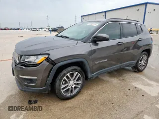 2018 Jeep Compass Latitude with VIN 3C4NJCBB7JT108493, listed as a Copart auction lot 59309115 with 62,362 mi miles and Salvage title. Bid and sale history available at DreamBid. Image 1.