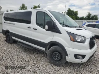 2025 Ford Transit Passenger XL z VIN 1FBAX2YG7SKA63962, wystawiony jako Copart lot #64595845 z przebiegiem 3 011 mil mil oraz Nie do naprawy • Non repairable. Historia ofert i sprzedaży dostępna na DreamBid. Obrazek 4.