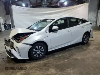2020 Toyota Prius LE with VIN JTDL9RFUXL3015223, listed as a Copart auction lot 61294425 with 74,388 mi miles and Salvage title. Bid and sale history available at DreamBid. Image 1.