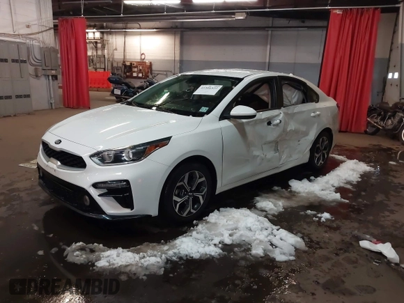 2021 Kia Forte FE with VIN 3KPF24AD5ME268116, listed as a IAAI auction lot 41546522 with 37,860 mi miles. Bid and sale history available at carsss.com. Image 17.