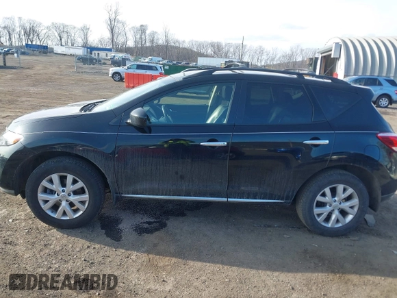2014 Nissan Murano S with VIN JN8AZ1MW6EW519674, listed as a IAAI auction lot 41702608 with 188,576 mi miles and . Bid and sale history available at DreamBid. Image 14.