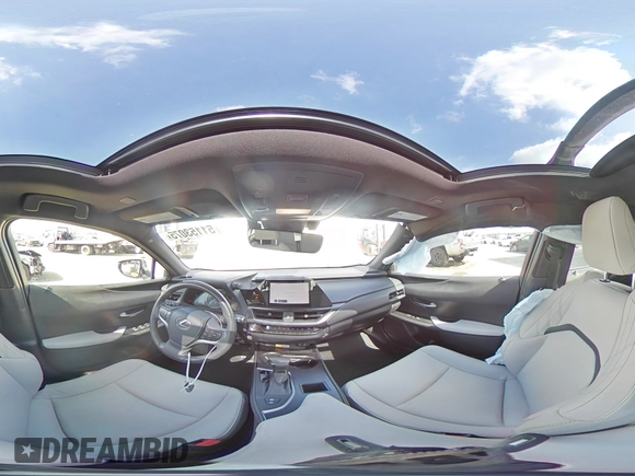 2024 Lexus UX with VIN JTHX6JBHXR2168962, listed as a Copart auction lot 51153075 with 7,080 mi miles and Salvage Title. Bid and sale history available at carsss.com. Image 14.