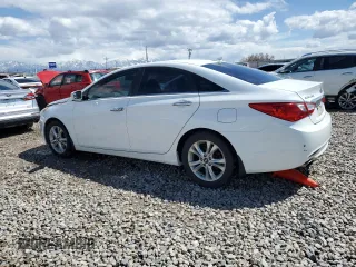 2012 Hyundai Sonata Limited z VIN 5NPEC4AC8CH503215, wystawiony jako Copart lot #53364675 z przebiegiem 155 670 mil mil oraz Szkoda całkowita • Salvage title. Historia ofert i sprzedaży dostępna na DreamBid. Obrazek 2.