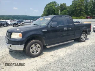 2005 Ford F-150 XLT z VIN 1FTPX12565FA38328, wystawiony jako Copart lot #63853605 z przebiegiem Nie podano mil oraz Szkoda całkowita • Salvage title. Historia ofert i sprzedaży dostępna na DreamBid. Obrazek 1.