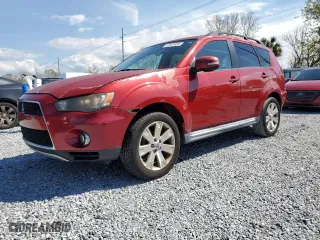 2010 Mitsubishi Outlander SE with VIN JA4AS3AW2AZ015318, listed as a Copart auction lot 47322455 with 154,419 mi miles and Clean Title. Bid and sale history available at carsss.com. Image 1.