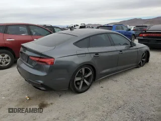 2022 Audi A5 Sportback S line Prestige with VIN WAUEACF50NA012980, listed as a Copart auction lot 81822913 with 28,110 mi miles. Bid and sale history available at carsss.com. Image 3.