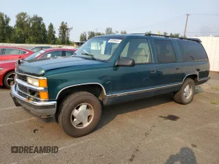 1997 Chevrolet Suburban z VIN 1GNFK16R5VJ314364, wystawiony jako Copart lot #69289644 z przebiegiem 146 925 mil mil oraz Szkoda całkowita • Salvage title. Historia ofert i sprzedaży dostępna na DreamBid. Obrazek 1.