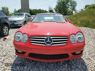 2003 Mercedes-Benz SL 500 with VIN WDBSK75F83F020313, listed as a Copart auction lot 60667045 with 43,119 mi miles and Clean title. Bid and sale history available at DreamBid. Image 5.