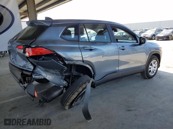 2025 Toyota Corolla Cross L с VIN 7MUAAAAG6SV126680, выставлен на аукционе Copart как лот 56318625 с пробегом 6 824 миль миль и Списание • Salvage title. История ставок и продаж доступна на DreamBid. Изображение 3.