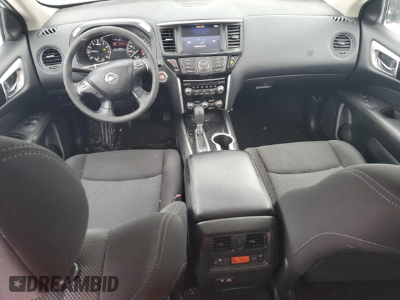 2020 Nissan Pathfinder S with VIN 5N1DR2AM1LC608564, listed as a Copart auction lot 46045955 with 83,886 mi miles and Salvage Title. Bid and sale history available at carsss.com. Image 8.