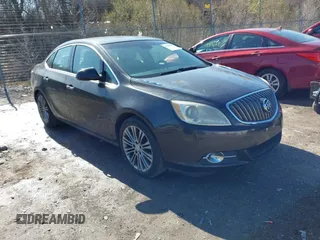 2013 Buick Verano Group with VIN 1G4PS5SK1D4127385, listed as a IAAI auction lot 41983570 with 221,359 mi miles and . Bid and sale history available at DreamBid. Image 1.