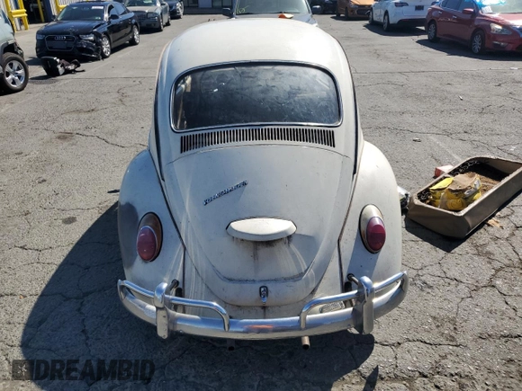 1967 Volkswagen Beetle with VIN 117164209, listed as a Copart auction lot 61490405 with 47,538 mi miles and Clean title. Bid and sale history available at DreamBid. Image 6.