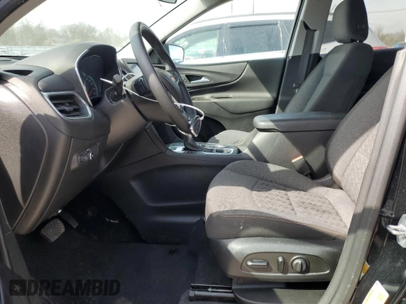 2023 Chevrolet Equinox LT with VIN 3GNAXTEG2PL259908, listed as a Copart auction lot 48531345 with 14,671 mi miles and Salvage title. Bid and sale history available at DreamBid. Image 7.