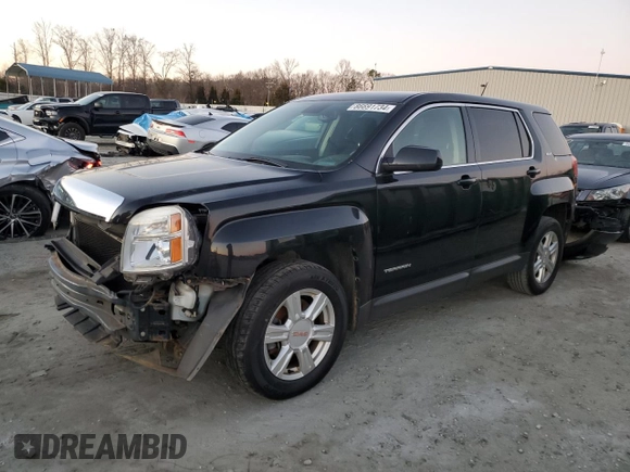 2015 GMC Terrain SLE z VIN 2GKALMEK6F6155797, wystawiony jako Copart lot #86691734 z przebiegiem 179 923 mil mil oraz Szkoda całkowita • Salvage title. Historia ofert i sprzedaży dostępna na DreamBid. Obrazek 1.