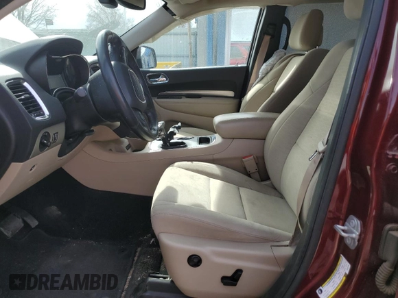 2018 Dodge Durango SXT with VIN 1C4RDJAGXJC381188, listed as a Copart auction lot 47891235 with 95,760 mi miles and Salvage Title. Bid and sale history available at DreamBid. Image 7.
