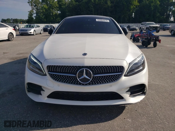 2023 Mercedes-Benz C 300 with VIN W1KWJ8DB2PG121153, listed as a Copart auction lot 63962614 with 15,194 mi miles and Salvage Title. Bid and sale history available at DreamBid. Image 5.