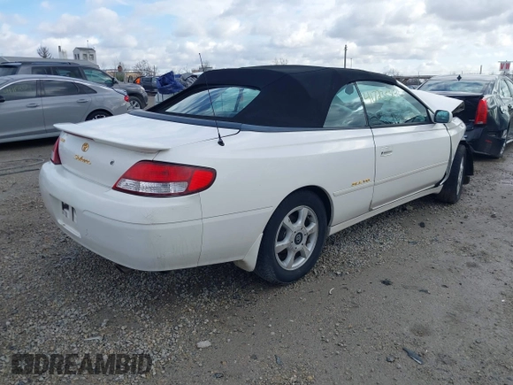 2001 Toyota Solara SE with VIN 2T1FF22P21C471461, listed as a IAAI auction lot 41723584 with Not Provided miles and . Bid and sale history available at DreamBid. Image 4.