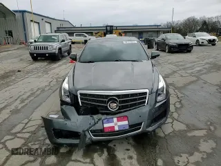 2013 Cadillac ATS Luxury with VIN 1G6AH5R34D0122795, listed as a Copart auction lot 49777605 with 175,509 mi miles and Salvage Title. Bid and sale history available at carsss.com. Image 13.