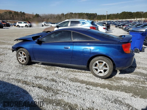 2001 Toyota Celica GT with VIN JTDDR32T510091333, listed as a Copart auction lot 42753935 with 248,045 mi miles and Salvage Title. Bid and sale history available at carsss.com. Image 2.