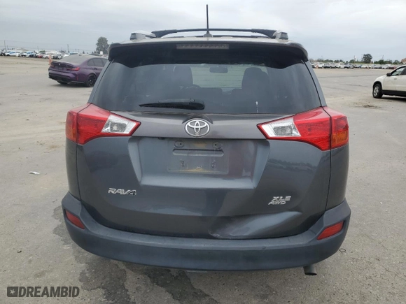 2015 Toyota RAV4 XLE with VIN JTMRFREV7FD139008, listed as a Copart auction lot 52997825 with 169,369 mi miles and Salvage Title. Bid and sale history available at carsss.com. Image 6.