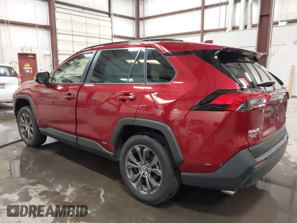 2023 Toyota RAV4 Hybrid XLE Premium with VIN JTMB6RFV4PD116495, listed as a IAAI auction lot 42588604 with 24,258 mi miles and . Bid and sale history available at DreamBid. Image 3.