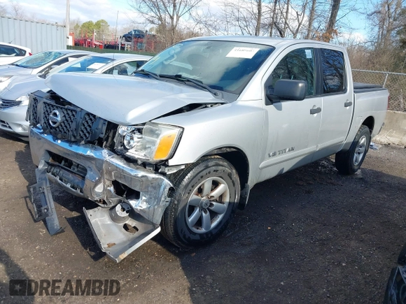 2012 Nissan Titan SV with VIN 1N6BA0EDXCN307763, listed as a IAAI auction lot 41689603 with 172,571 mi miles and . Bid and sale history available at DreamBid. Image 2.
