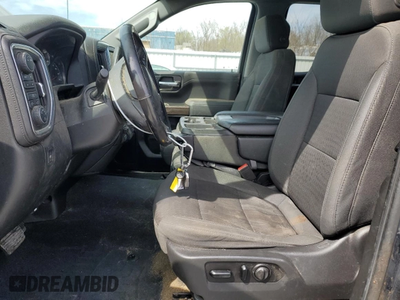 2020 Chevrolet Silverado 1500 LT with VIN 1GCRYDED9LZ344672, listed as a Copart auction lot 51823685 with 61,334 mi miles and Salvage Title. Bid and sale history available at carsss.com. Image 7.