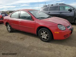 2005 Dodge Neon SXT with VIN 1B3ES56C45D180261, listed as a Copart auction lot 75744074 with 181,616 mi miles and Clean Title. Bid and sale history available at carsss.com. Image 4.