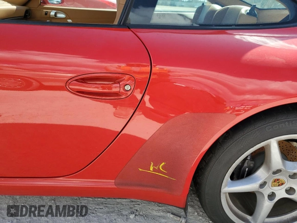 2007 Porsche 911 Carrera with VIN WP0AA29957S710251, listed as a Copart auction lot 77589144 with 0 mi miles and Salvage Title. Bid and sale history available at carsss.com. Image 12.