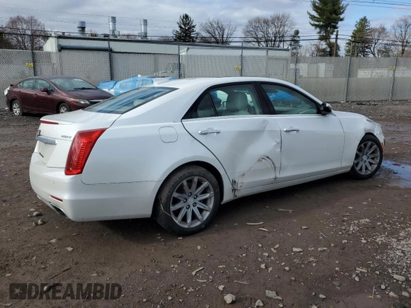 2016 Cadillac CTS Luxury Collection AWD with VIN 1G6AX5SX6G0121426, listed as a Copart auction lot 49540985 with 65,858 mi miles and Salvage Title. Bid and sale history available at DreamBid. Image 3.
