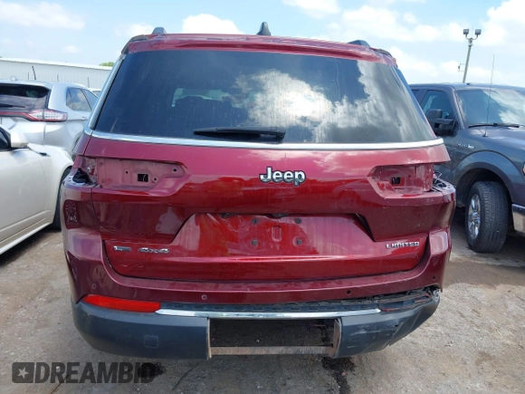 2021 Jeep Grand Cherokee Limited z VIN 1C4RJKBG0M8110273, wystawiony jako IAAI lot #42403617 z przebiegiem 85 133 mil mil oraz . Historia ofert i sprzedaży dostępna na DreamBid. Obrazek 17.