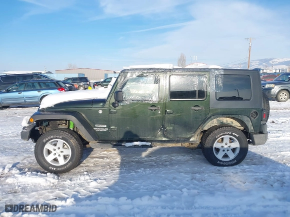 2010 Jeep Wrangler Unlimited Sport with VIN 1J4BA3H12AL127802, listed as a IAAI auction lot 41237029 with 94,320 mi miles. Bid and sale history available at carsss.com. Image 15.