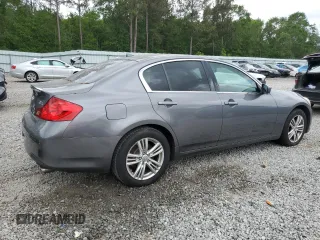 2013 Infiniti G37 x with VIN JN1CV6AR1DM357915, listed as a Copart auction lot 54563925 with Not Provided miles and Salvage Title. Bid and sale history available at carsss.com. Image 3.