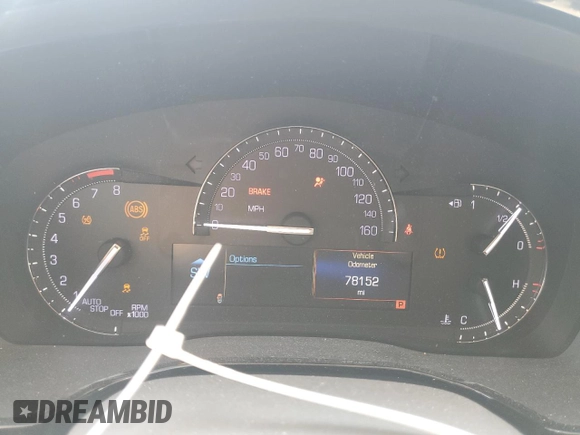 2019 Cadillac XT5 Premium Luxury AWD with VIN 1GYKNFRS6KZ172768, listed as a Copart auction lot 49144505 with 78,152 mi miles and Salvage title. Bid and sale history available at DreamBid. Image 9.