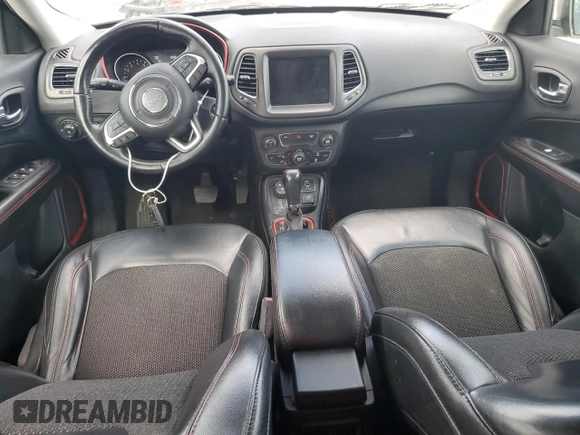 2019 Jeep Compass Trailhawk with VIN 3C4NJDDBXKT721356, listed as a Copart auction lot 60003045 with 164,864 mi miles and Clean title. Bid and sale history available at DreamBid. Image 8.