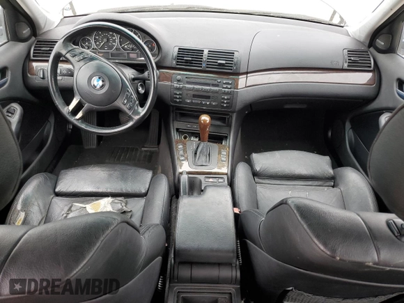 2002 BMW 3 Series 330i with VIN WBAEV53482KM20077, listed as a Copart auction lot 43391375 with 0 mi miles and Salvage Title. Bid and sale history available at carsss.com. Image 8.