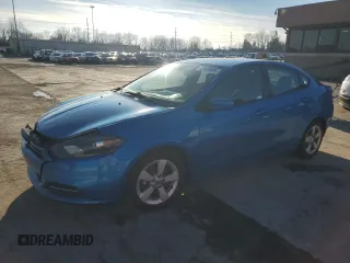 2016 Dodge Dart SXT with VIN 1C3CDFBB1GD577386, listed as a Copart auction lot 82580924 with 165,024 mi miles and Salvage Title. Bid and sale history available at carsss.com. Image 1.
