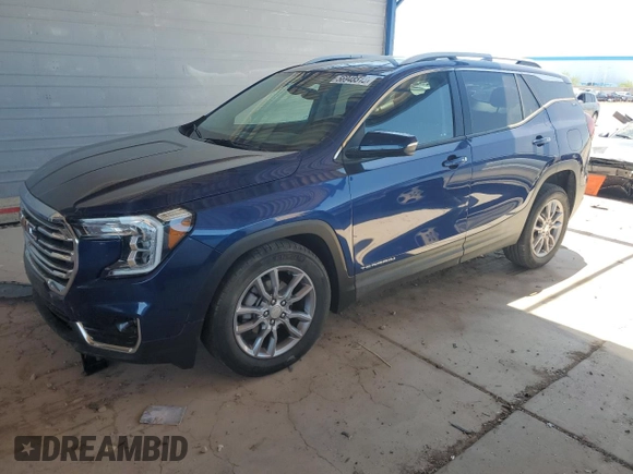 2023 GMC Terrain SLT z VIN 3GKALVEGXPL190082, wystawiony jako Copart lot #56948515 z przebiegiem 39 841 mil mil oraz Szkoda całkowita • Salvage title. Historia ofert i sprzedaży dostępna na DreamBid. Obrazek 1.