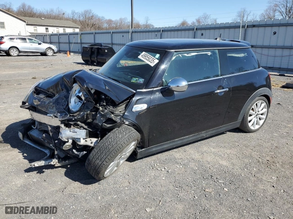 2014 MINI Cooper Hardtop S with VIN WMWXM7C54ET970150, listed as a Copart auction lot 49955035 with NaN miles and Salvage Title. Bid and sale history available at carsss.com. Image 1.
